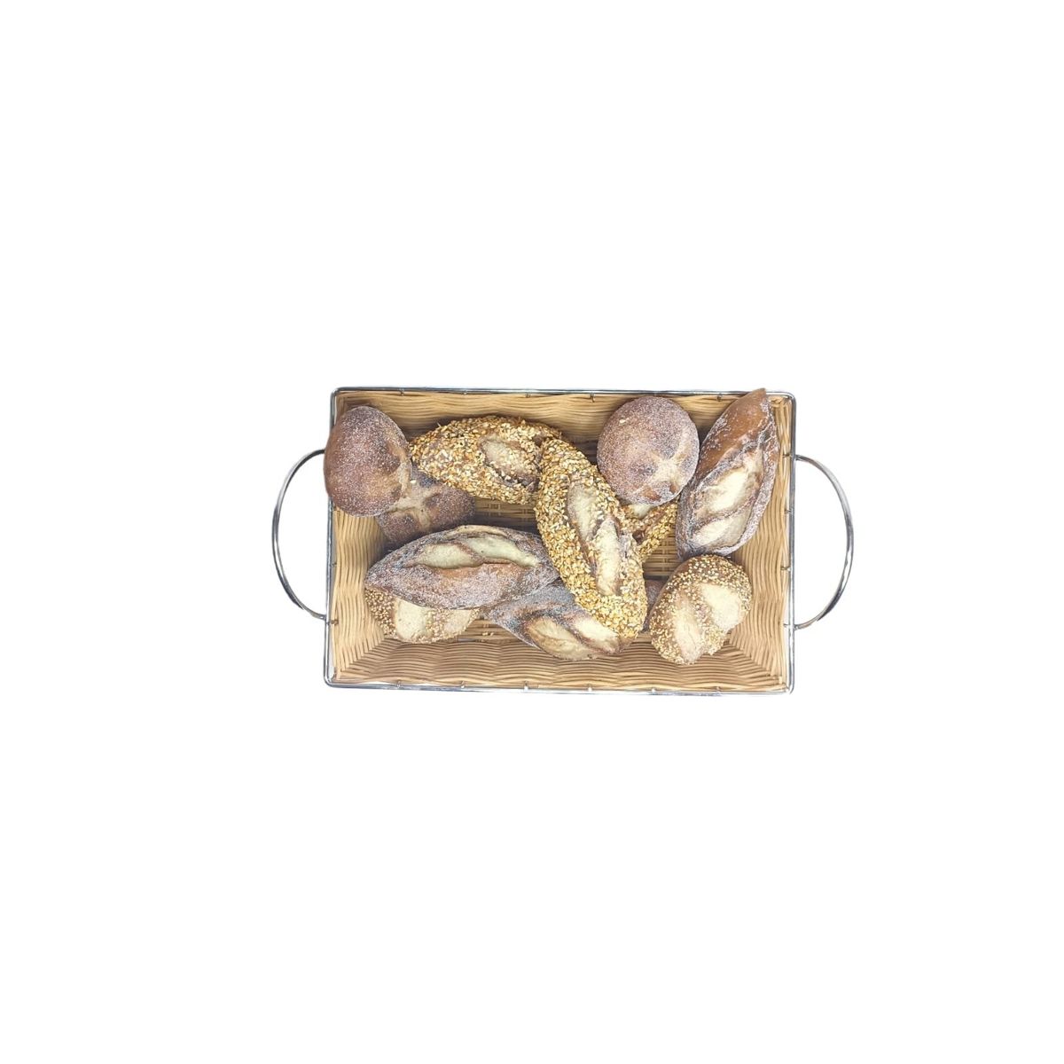 COREL - Pan Sésamo Decorativo Artificial - Estilo Natural para Interiores y Vitrinas