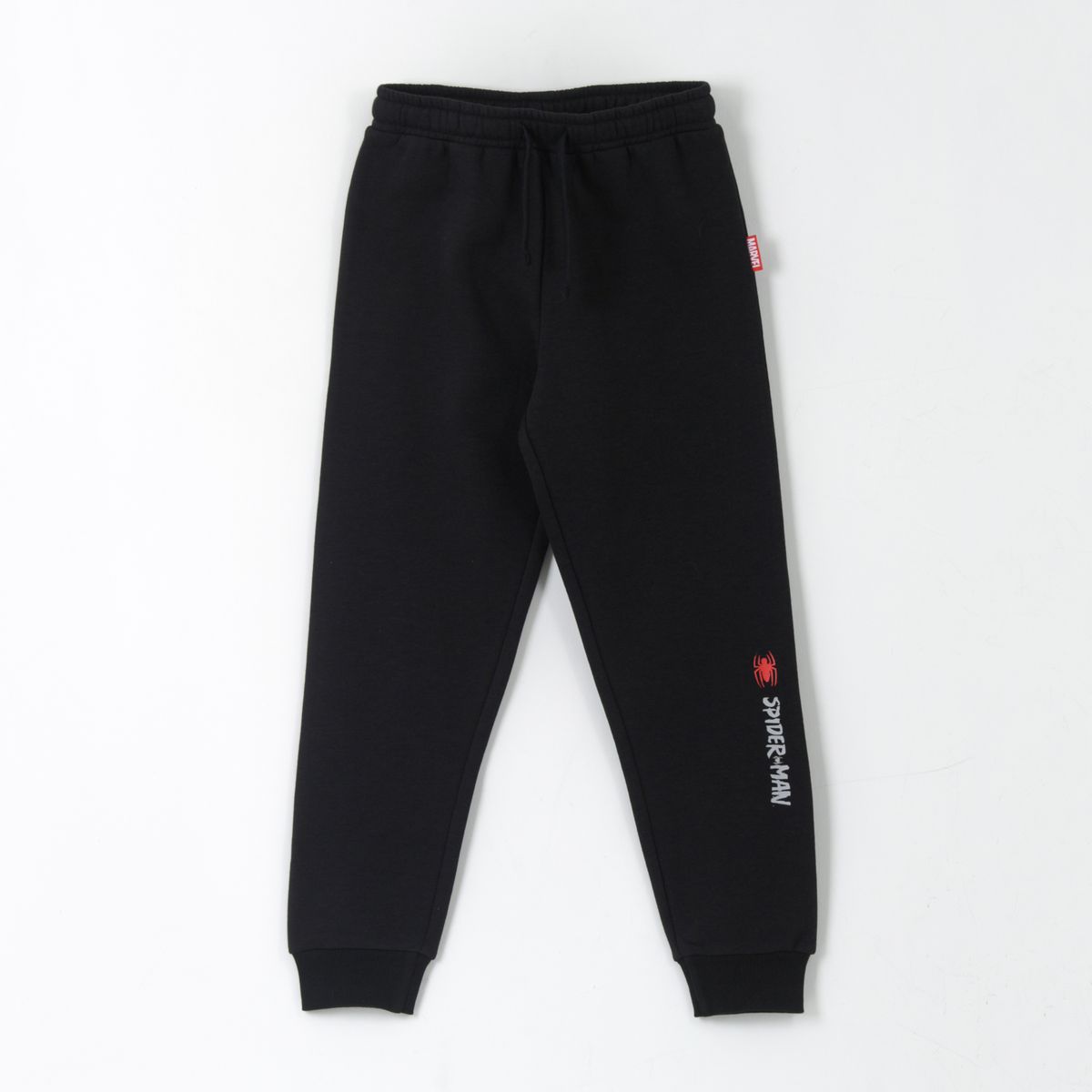 MARVEL - Bipack Pantalón de Buzo Niño Spiderman Negro Marvel