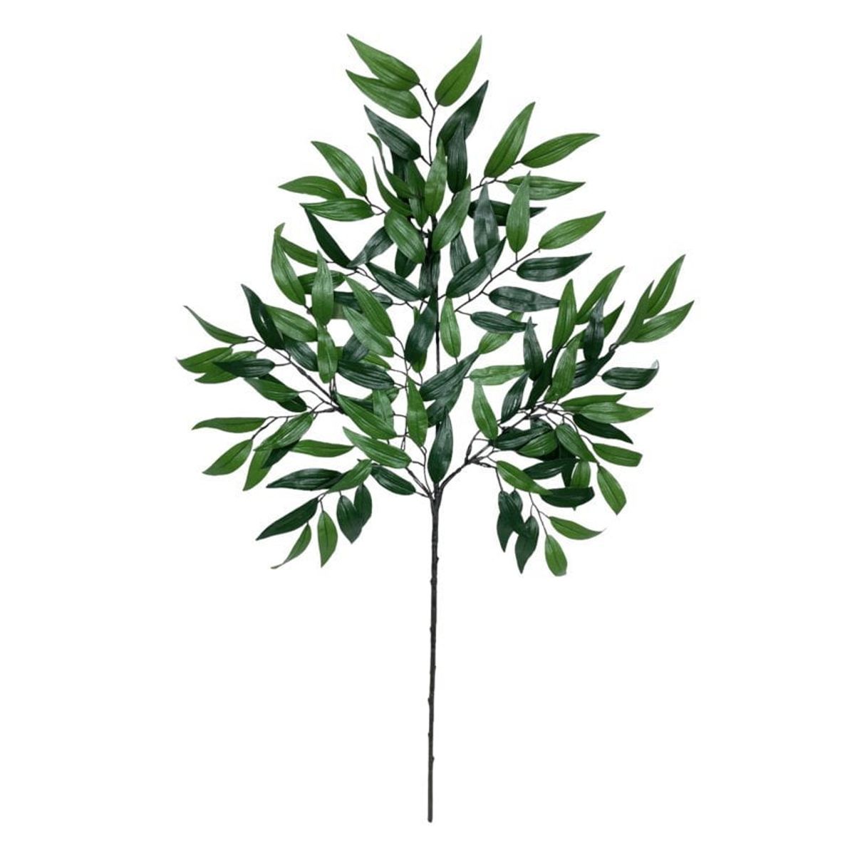 COREL - Rama Artificial de Hojas Ruscus 50cm Artificial - Estilo Natural para Interiores y Vitrinas