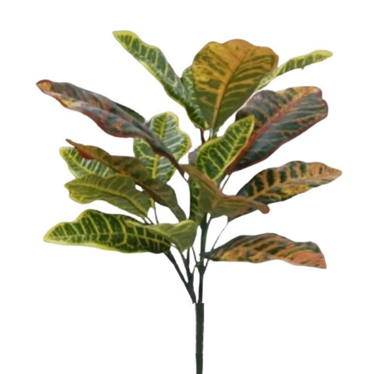 COREL - Ramo Crotón 55cm Artificial - Estilo Natural para Interiores y Vitrinas