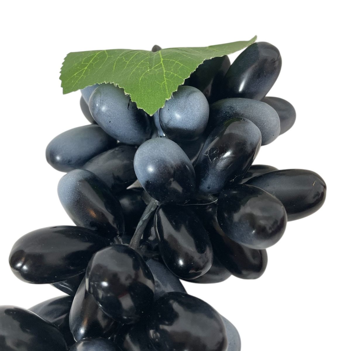 COREL - Ramo de Uva Negra Artificial Artificial - Estilo Natural para Interiores y Vitrinas