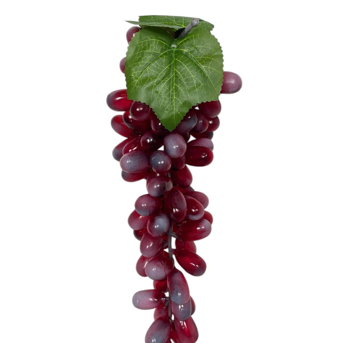 COREL - Ramo de Uva Roja Artificial Artificial - Estilo Natural para Interiores y Vitrinas