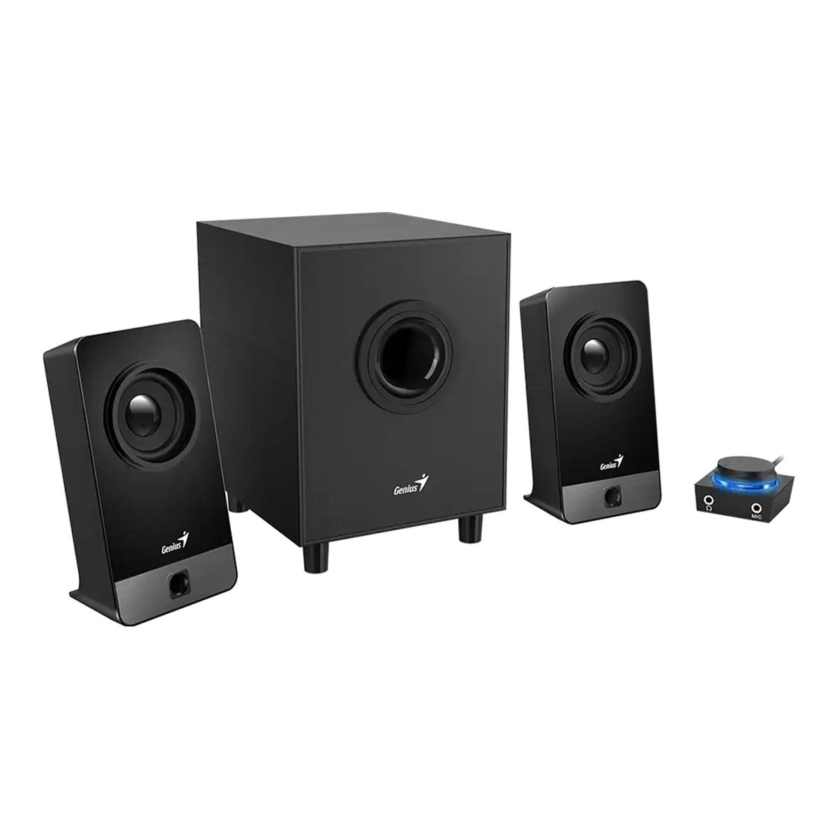GENIUS - Parlante Con Subwoofer Genius 2.1 10W RMS SW-2.1 300X