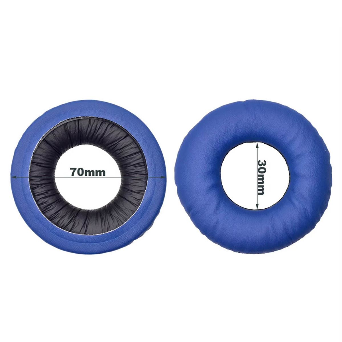 EON - Almohadillas De Repuesto Compatible Sony Wh-Ch500 Azul