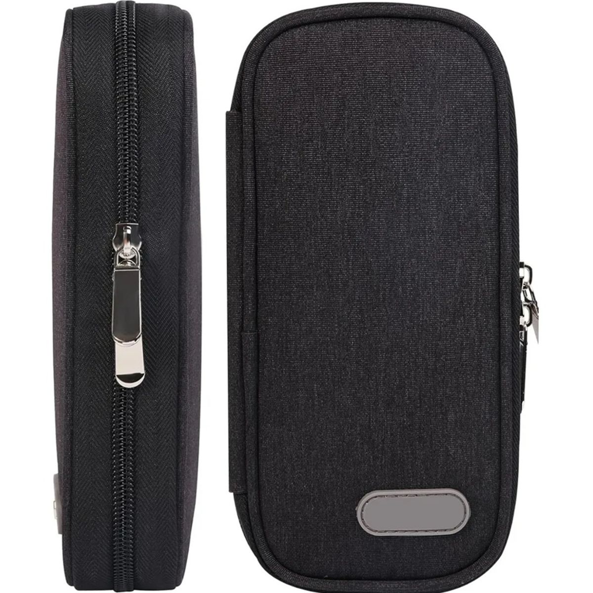 ONEDER - Estuche De Viaje Cooler Bolso Porta Insulina Diabéticos Tela Negro