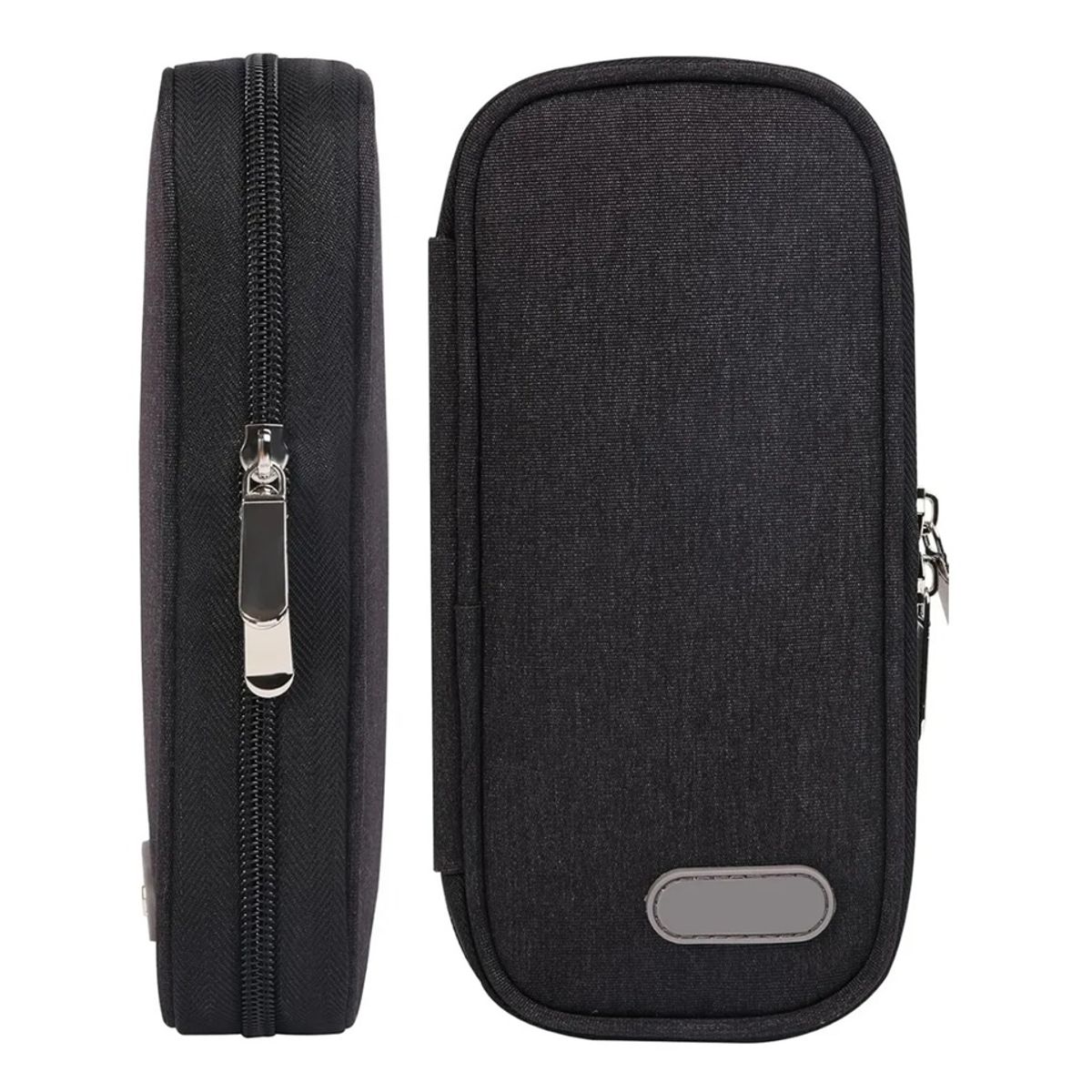 ONEDER - Estuche De Viaje Cooler Bolso Porta Insulina Diabéticos Tela Negro