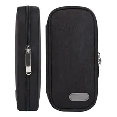 ONEDER - Estuche De Viaje Cooler Bolso Porta Insulina Diabéticos Tela Negro