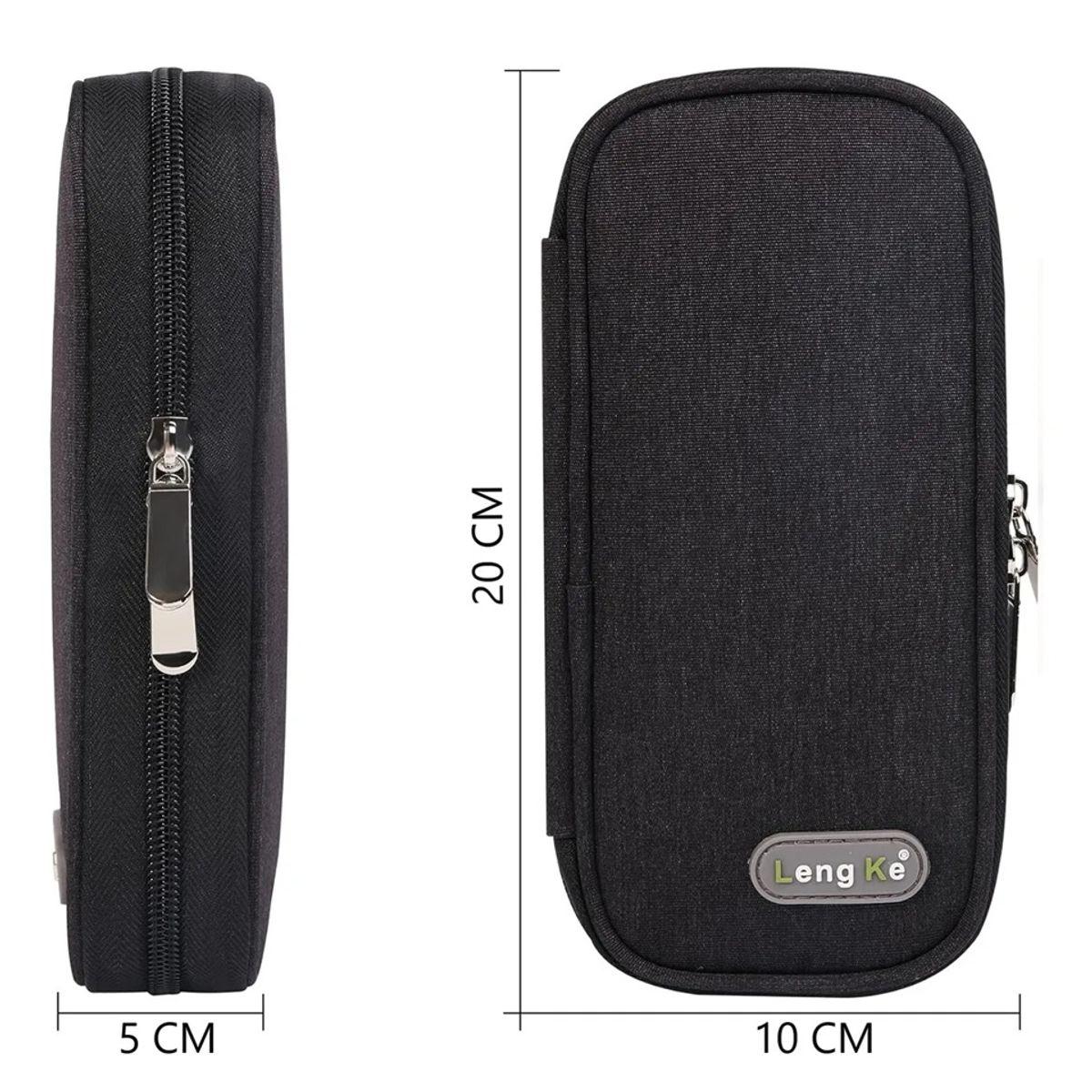 ONEDER - Estuche De Viaje Cooler Bolso Porta Insulina Diabéticos Tela Negro