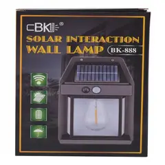 GENERICO - Lampara de Pared de Interacción Solar