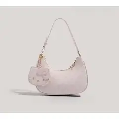 GENERICO - Cartera Hello Kitty Kawaii Rosada Niña