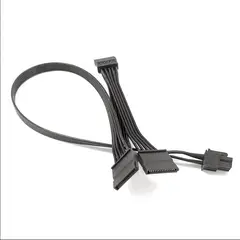 EVGA - Cable Modular 6-pin A 3x Sata/pci-e 73 Cm Ssd, Hdd