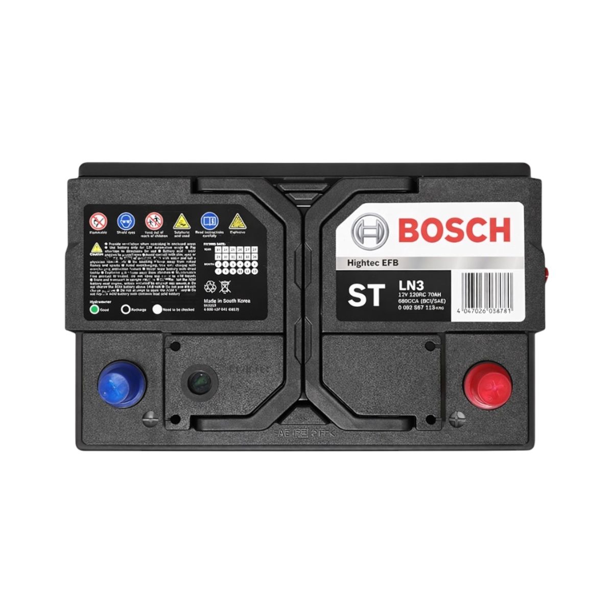 Bateria de Auto 70 Ah Positivo Derecho 680 CCA, marca BOSCH - Foto 2