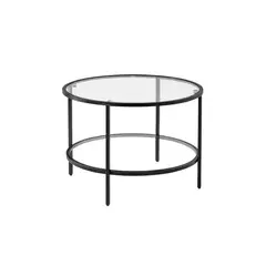 HABITA2 CHILE - MESA DE CENTRO REDONDA AUSTRIA VIDRIO