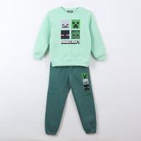 Conjunto Buzo Niño Personajes Verde