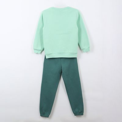 Imagen 2 del producto Conjunto Buzo Niño Personajes Verde