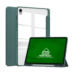 TECNOPALACE - Funda Smart Cover Clear Para Lenovo Tab Pad Pro - P12 12.7 - Verde Oscuro