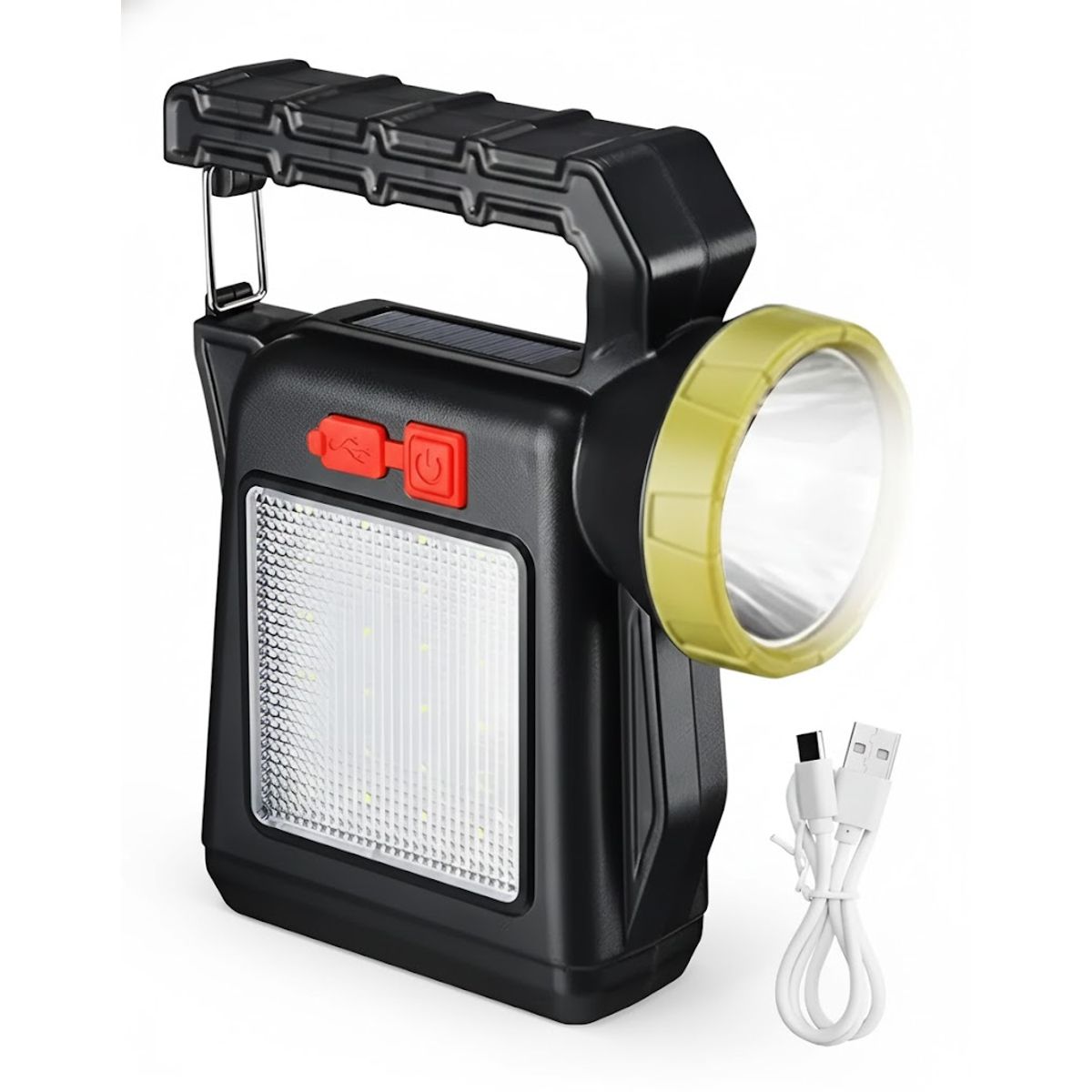 GENERICO - Linterna Solar Recargable Led Para Camping