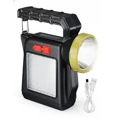 GENERICO - Linterna Solar Recargable Led Para Camping
