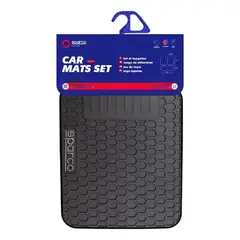 SPARCO - Cubre Piso Original Goma Auto Universal Spf500bk