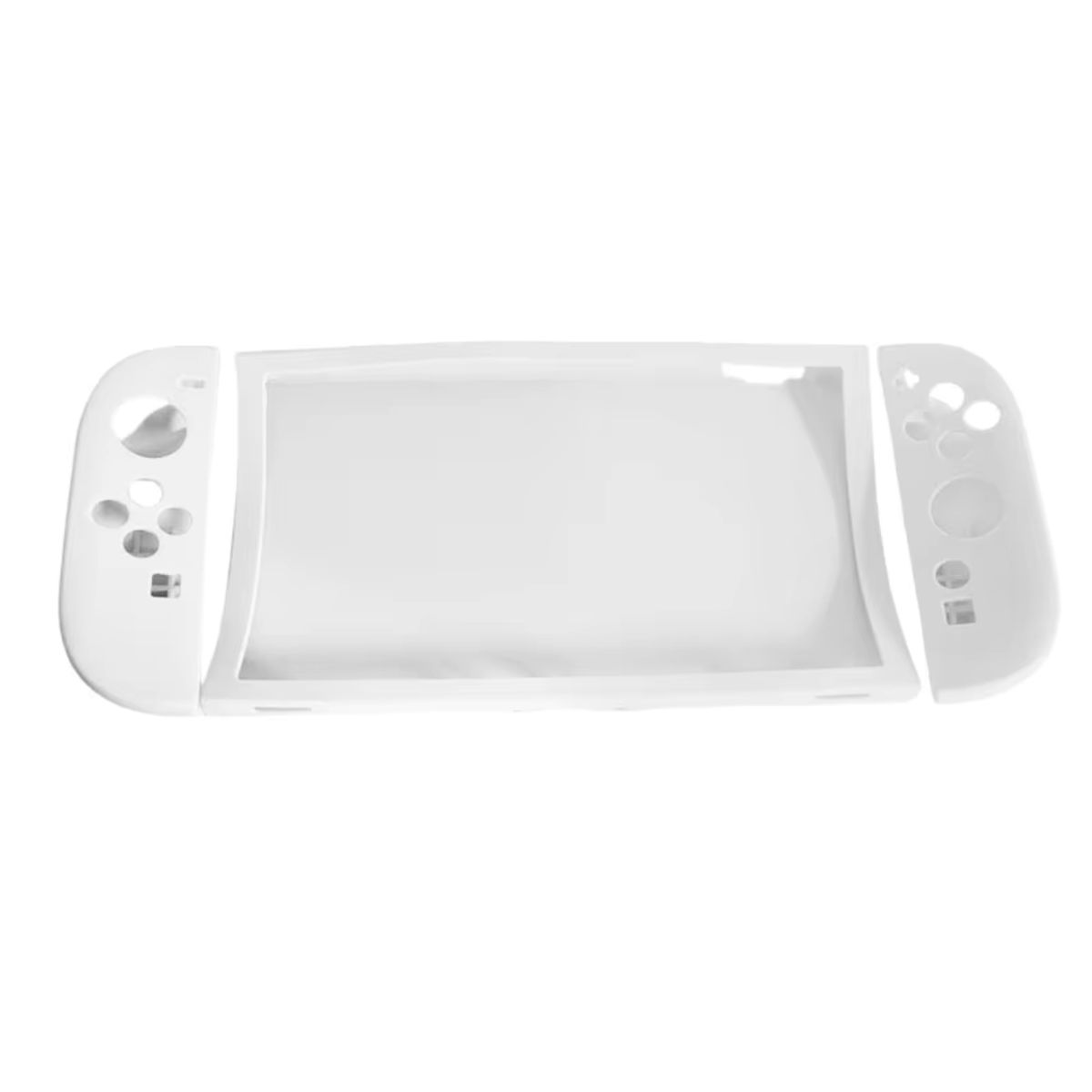 GENERICO - Carcasa Funda Protectora Para Nintendo Switch 2 Silicona - Blanco
