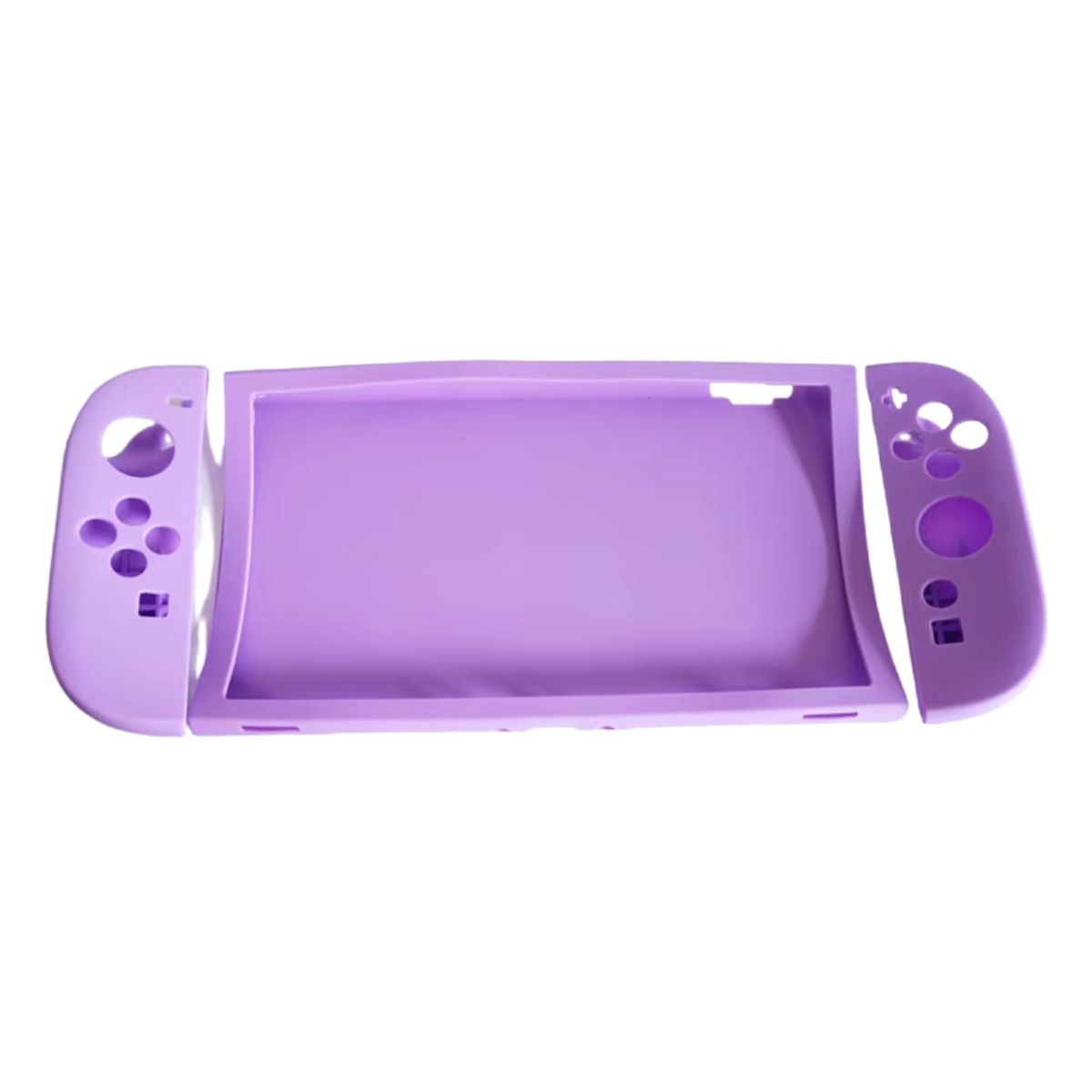 GENERICO - Carcasa Funda Protectora Para Nintendo Switch 2 Silicona - Lila