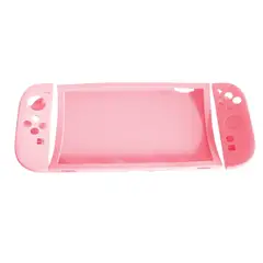 GENERICO - Carcasa Funda Protectora Para Nintendo Switch 2 Silicona - Rosa