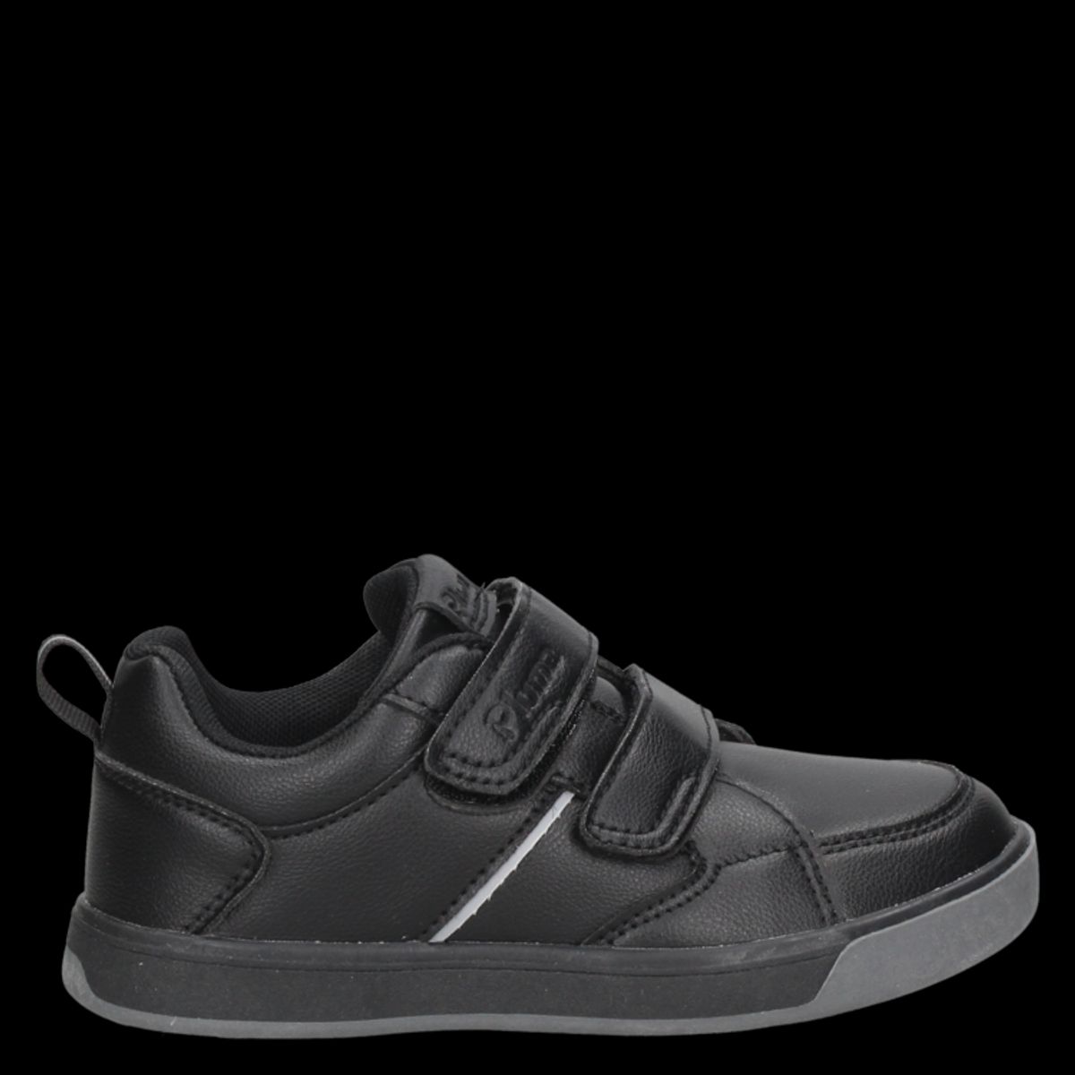 PLUMA - Zapatilla Colegial Unisex Negro Pluma
