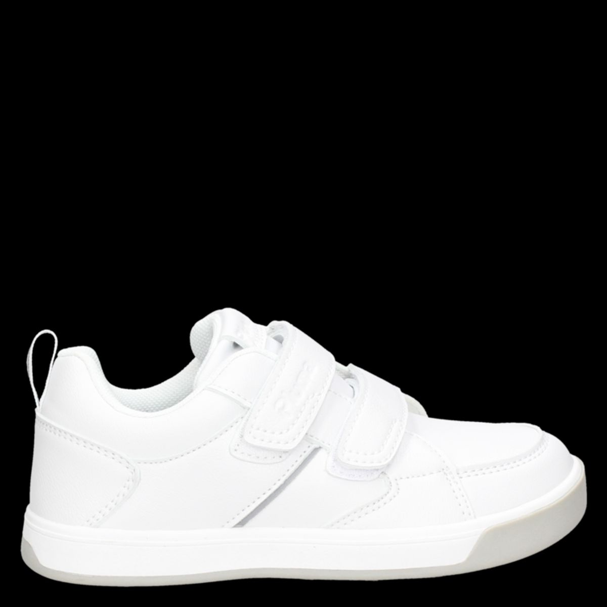 PLUMA - Zapatilla Colegial Unisex Blanco Pluma
