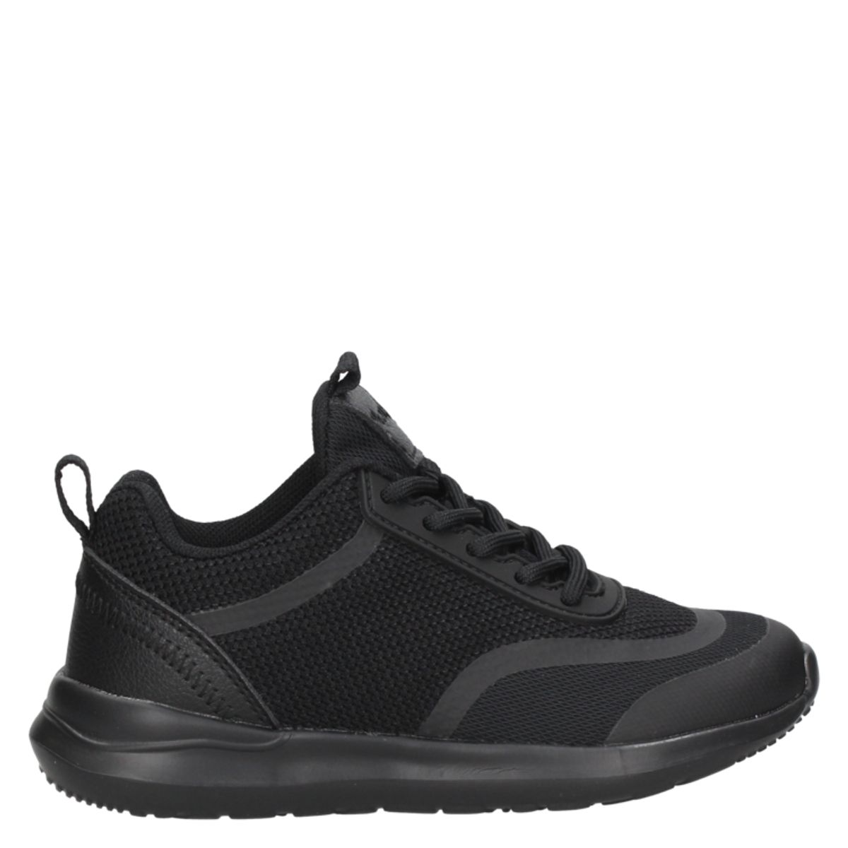 PLUMA - Zapatilla Colegial Unisex Negro Pluma