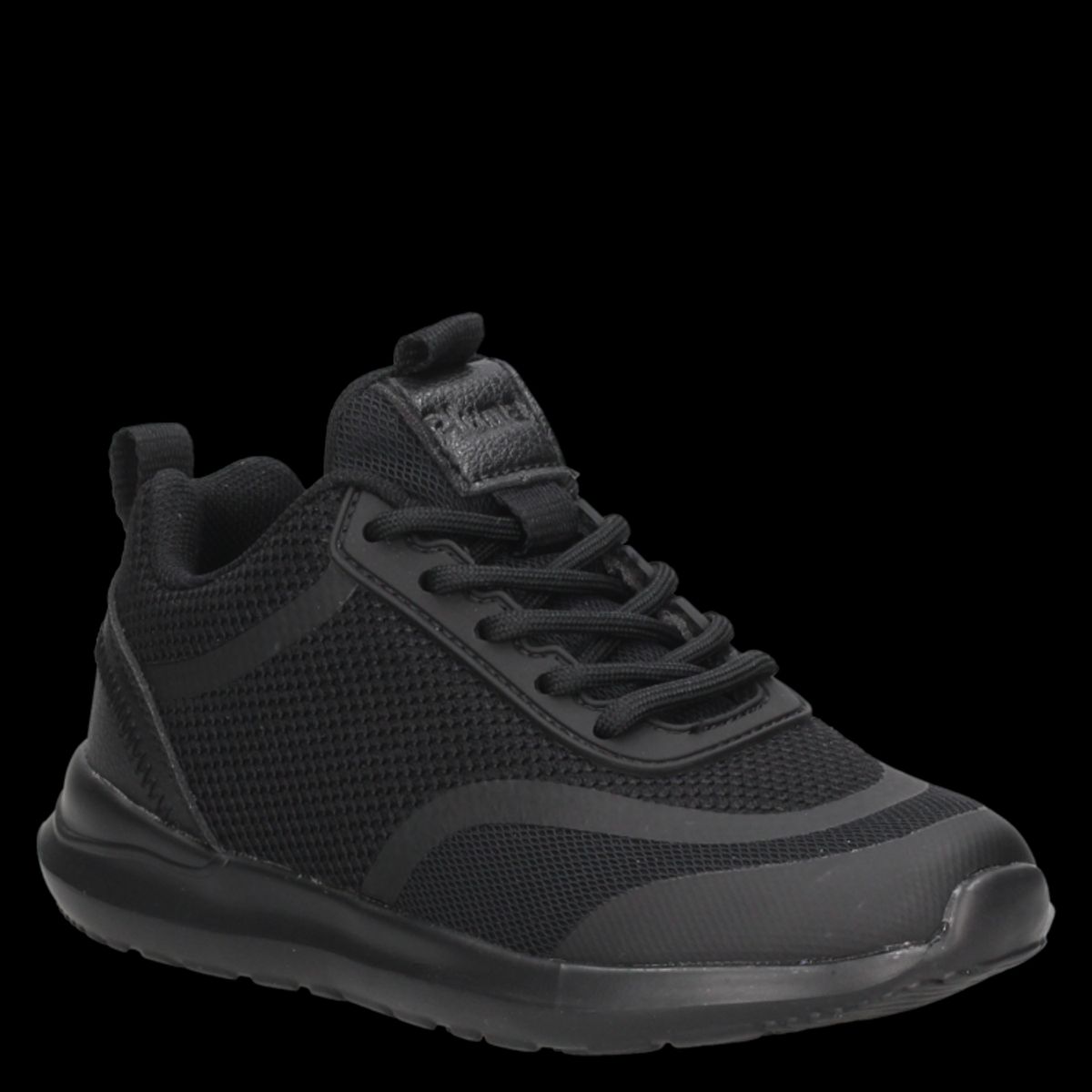 PLUMA - Zapatilla Colegial Unisex Negro Pluma