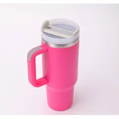 GENERICO - Vaso Termico 1,2 Litros De Acero Inox 5 Color Rosa