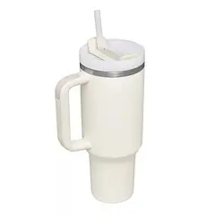 GENERICO - Vaso Termico 1,2 Litros De Acero Inox 5 Color Beige