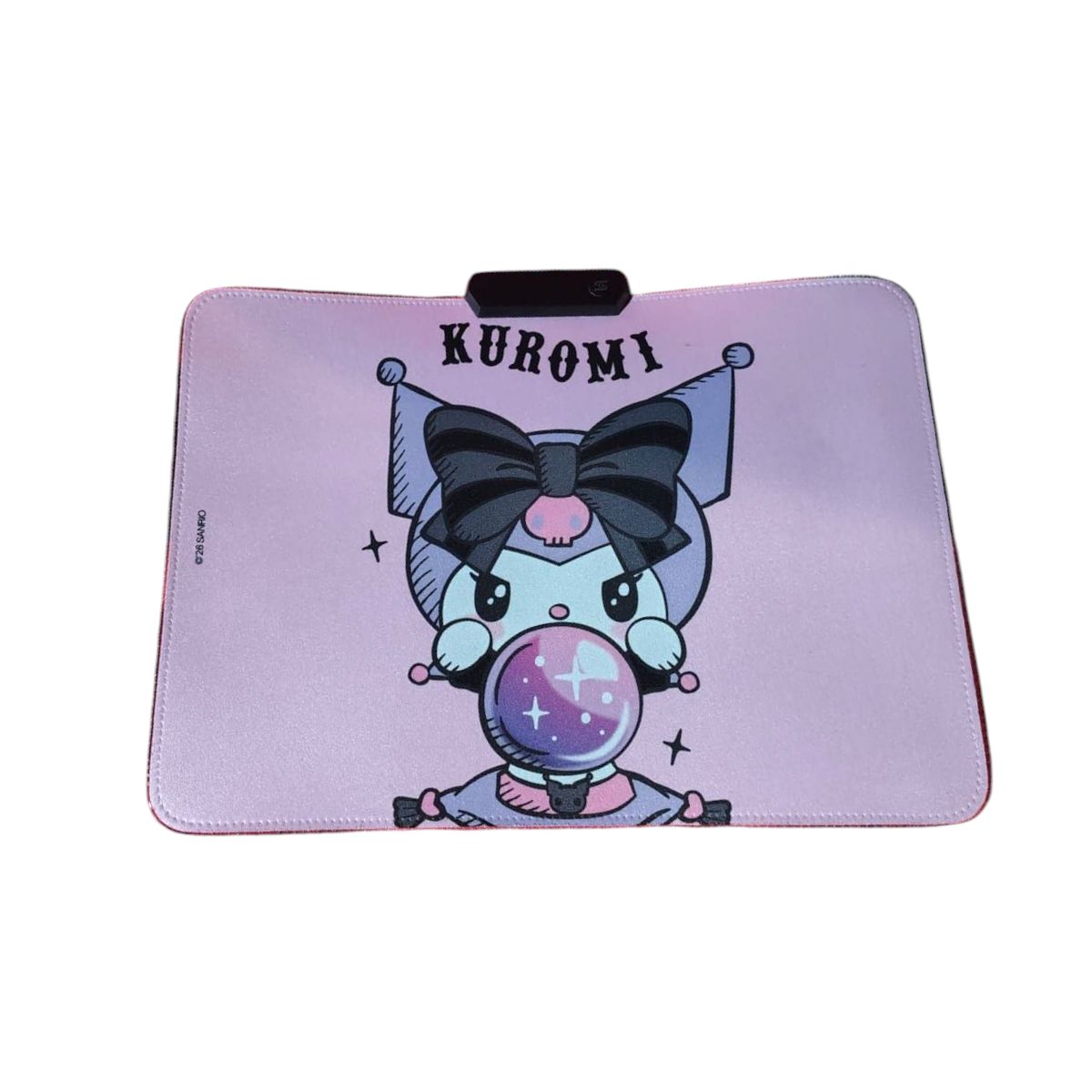 SANRIO - PAD MOUSE GAMER SANRIO KUROMI 35X25CM LUZ RGB LED