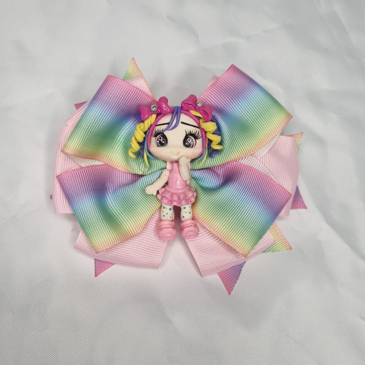 EL ESPACIO DE TOMMY - Set 5 lazos para niñas muñecas de porcelana