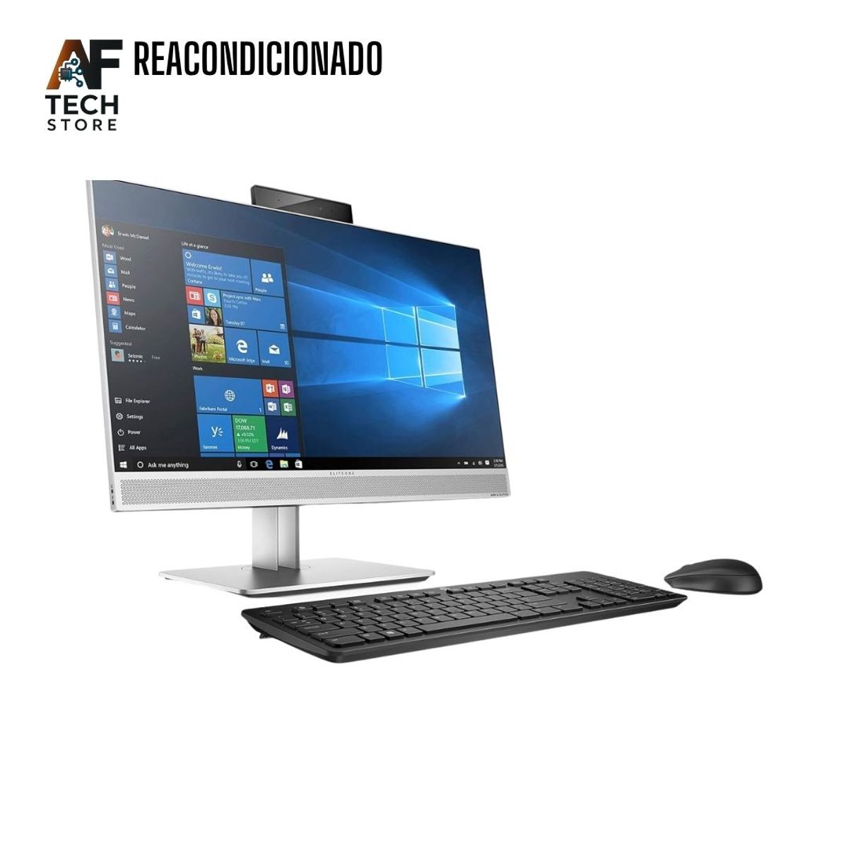 HP - AIO HP 400 G6 I7 10th 16GB 512GB - Win11+Office - Reacondicionado Profesional
