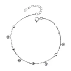 GENERICO - Tobillera Cadena Con Circones Colgantes