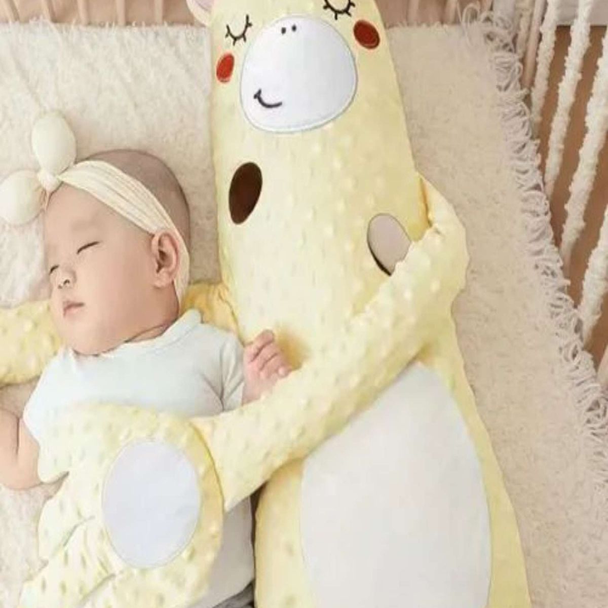 GENERICO - Peluche Jirafa Baby Patter Simulación Dormir para bebés