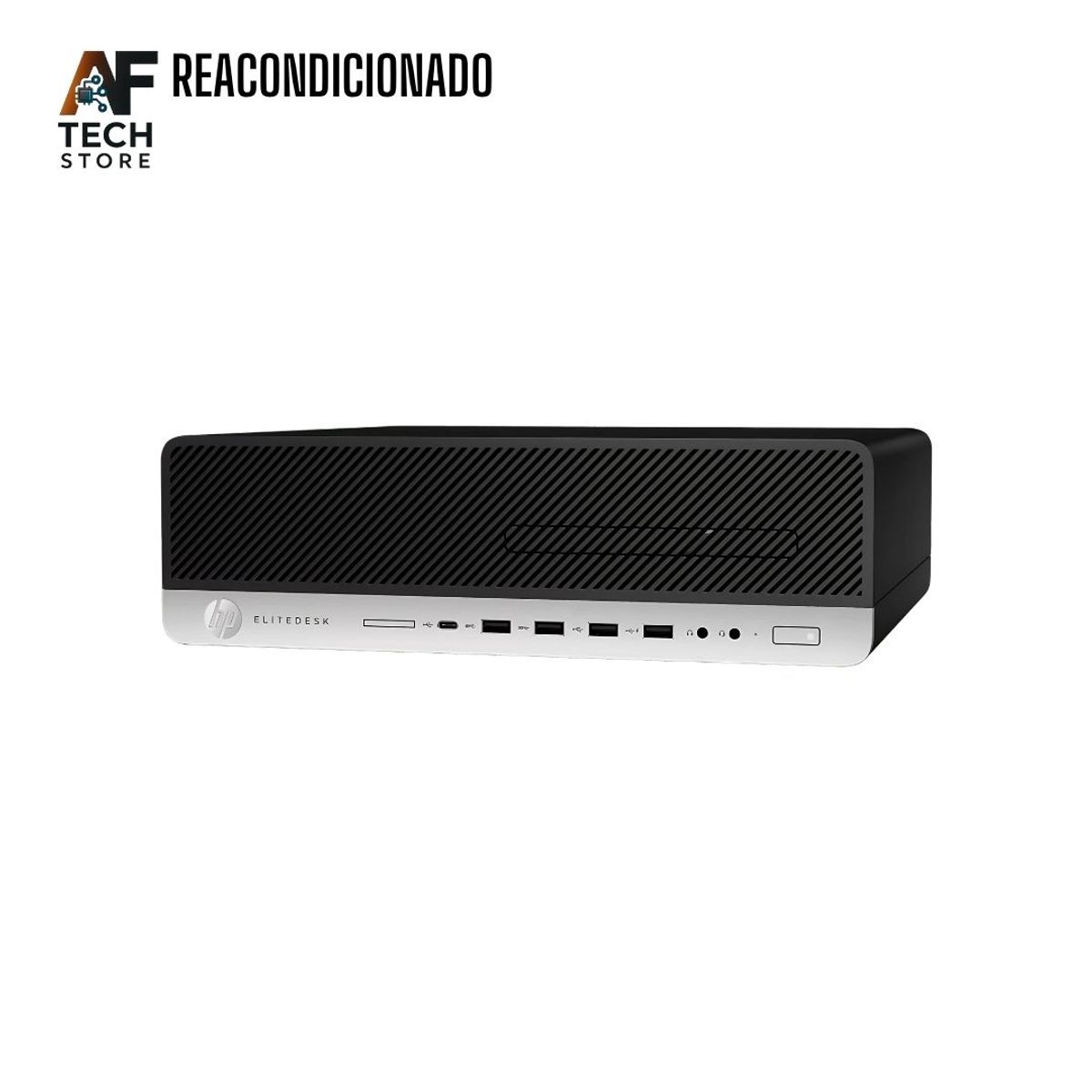 HP - Computador HP 800 G4 I7 8th 8GB 256GB - Win11+Office - Reacondicionado Profesional