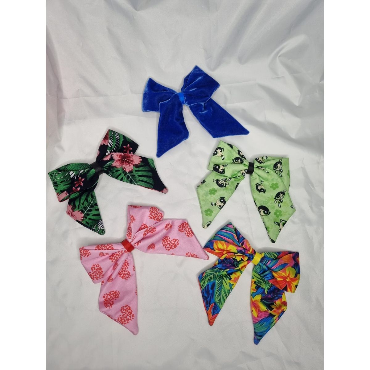 EL ESPACIO DE TOMMY - Set 5 lazos coquette para niñas y mujeres