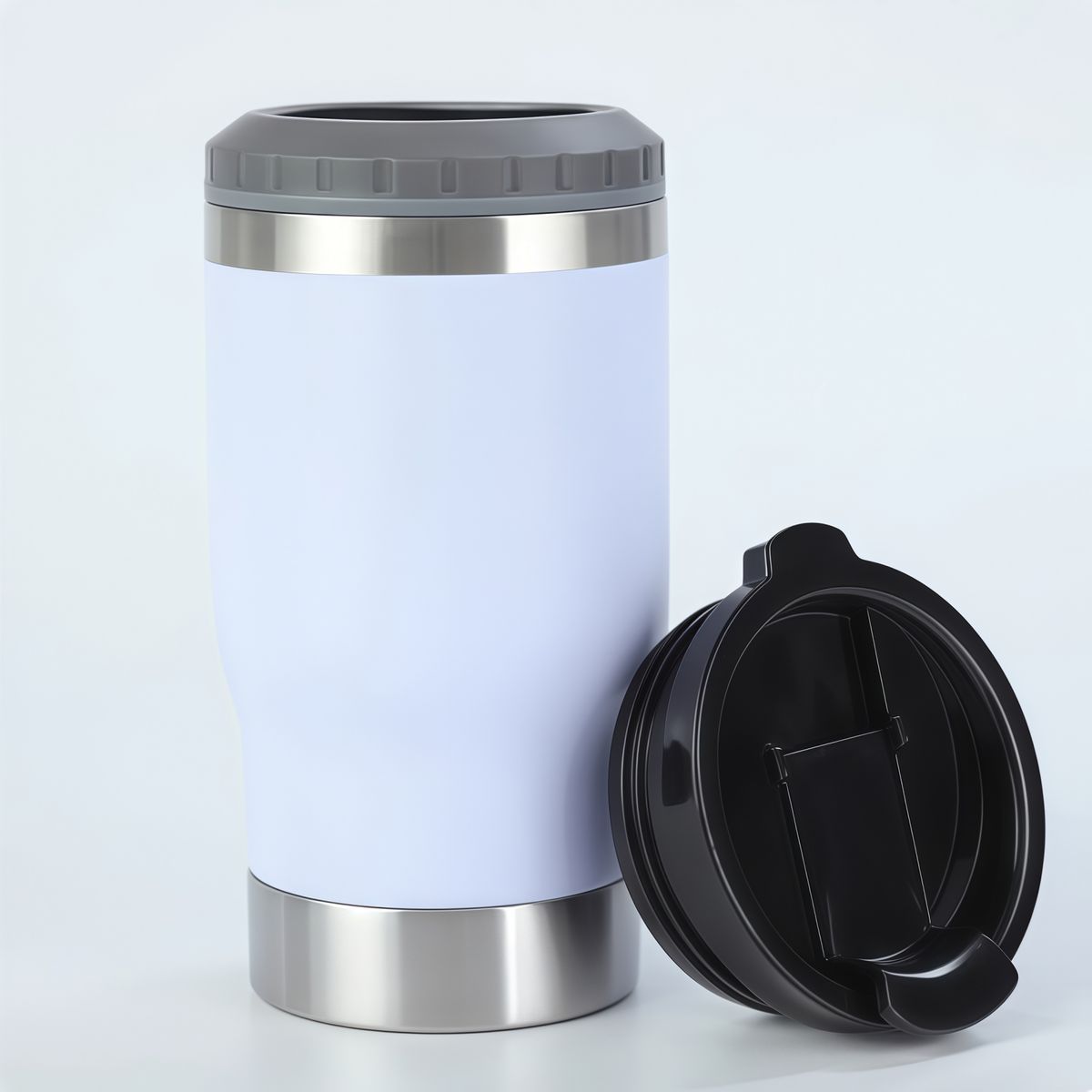 GENERICO - Taza De Cerveza Termo Multifuncional Con Abridor De Botellas Blanco