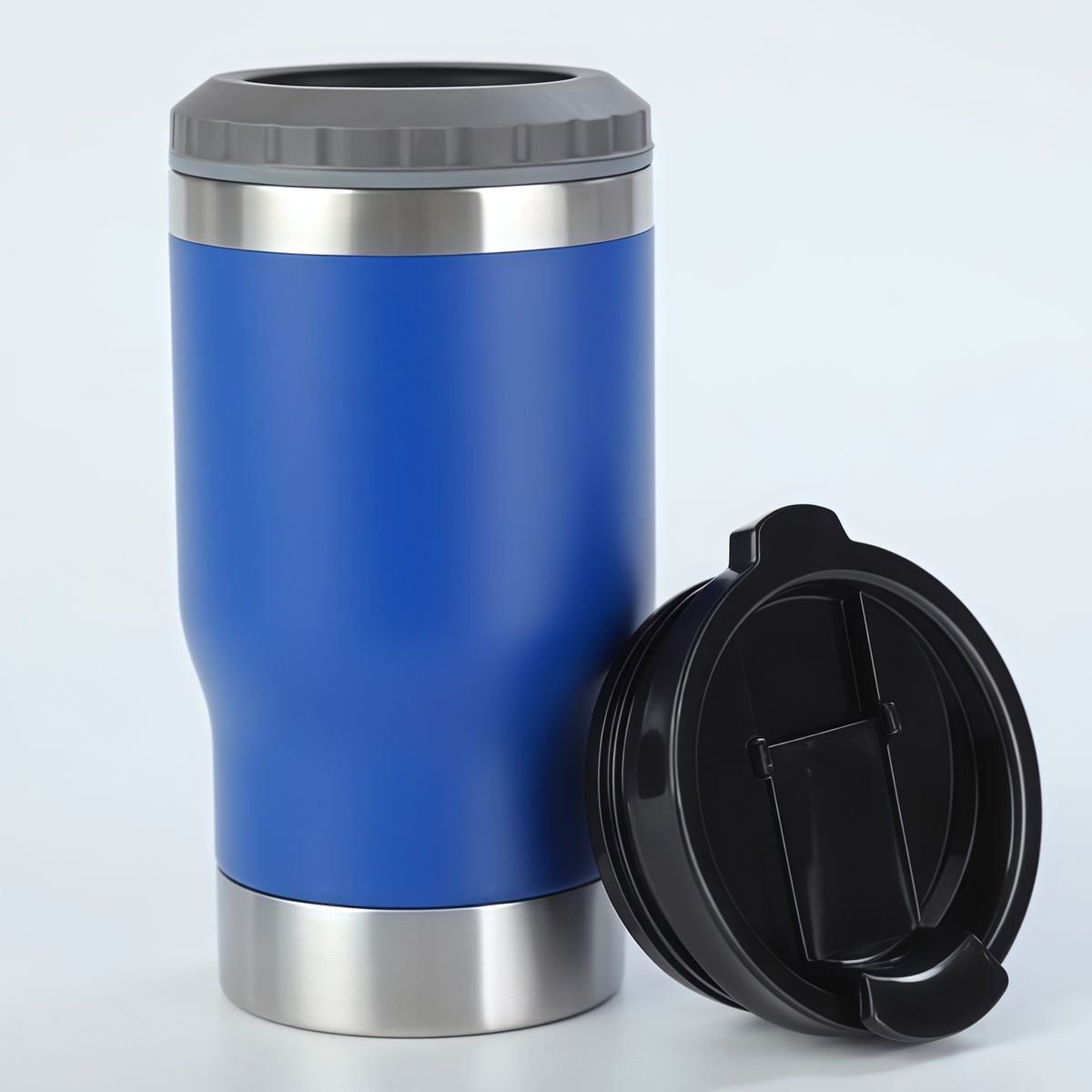 GENERICO - Taza De Cerveza Termo Multifuncional Con Abridor De Botellas Azul