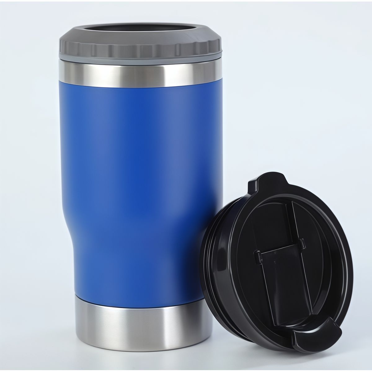 GENERICO - Taza De Cerveza Termo Multifuncional Con Abridor De Botellas Azul