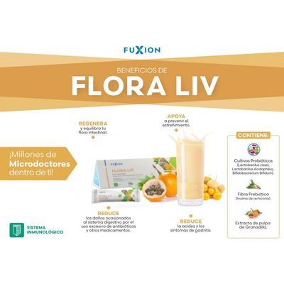Imagen 2 del producto Flora Liv 28 Sobres 5 gr cada uno