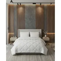 GENERICO - CUBRECAMA PLUMÓN NORDICO 2 PLAZAS 200X230 BLANCO