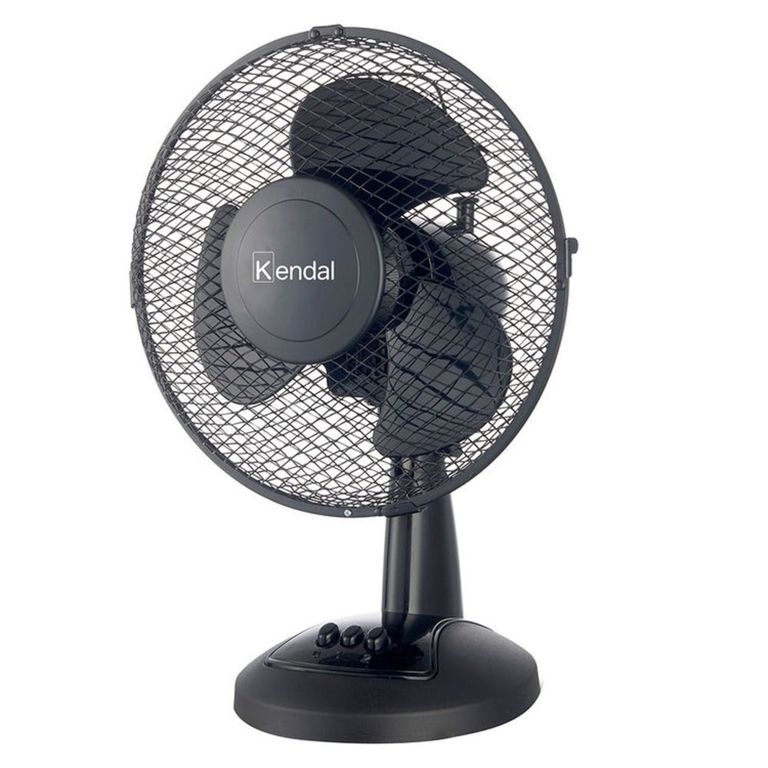 KENDAL VENTILADOR SOBREMESA KVS-12DN NEGRO 12