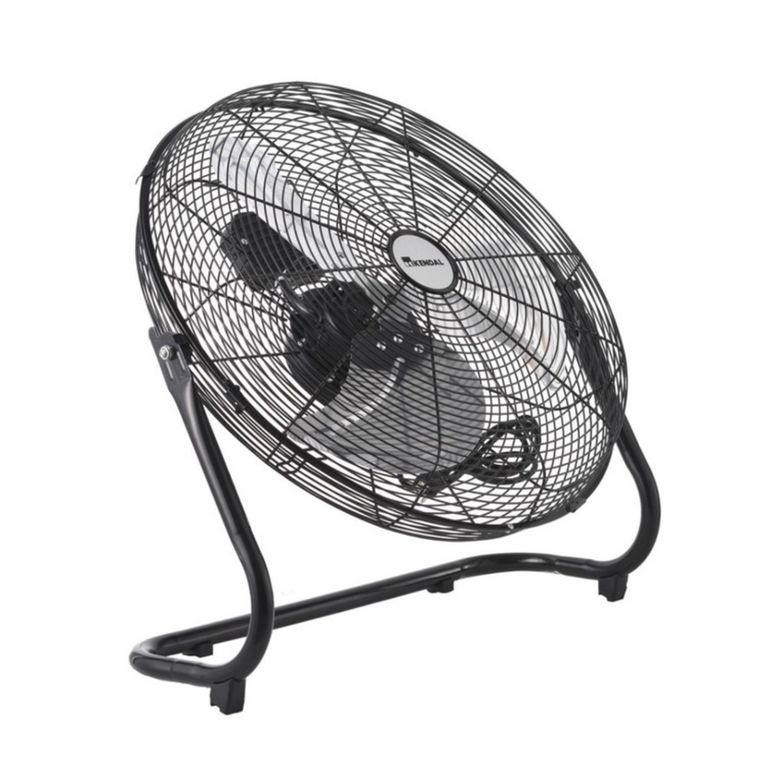 KENDAL VENTILADOR INDUSTRIAL PISO FE-50 NEGRO 20