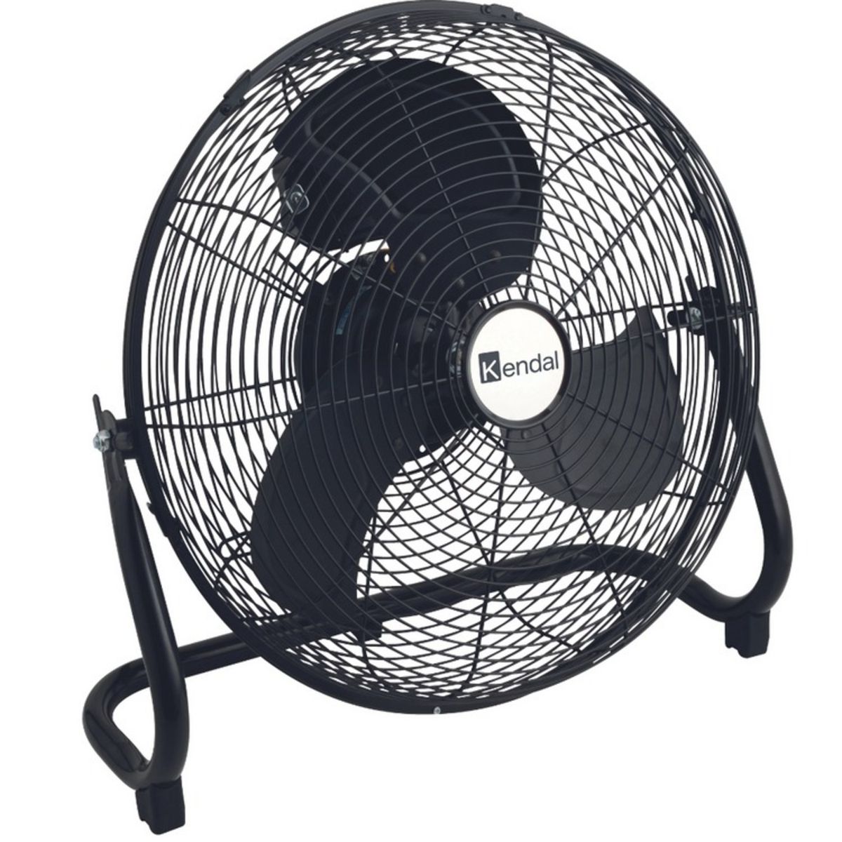 KENDAL - VENTILADOR INDUSTRIAL PISO FE-50 NEGRO 20