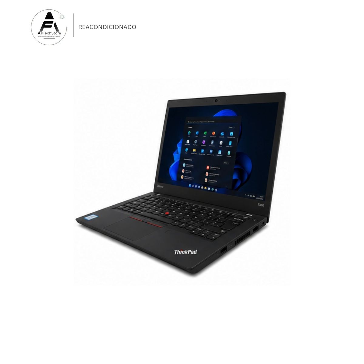 LENOVO - Notebook LENOVO T480 I5 8th 16GB 256GB - Win11 Office - Reacondicionado Profesional