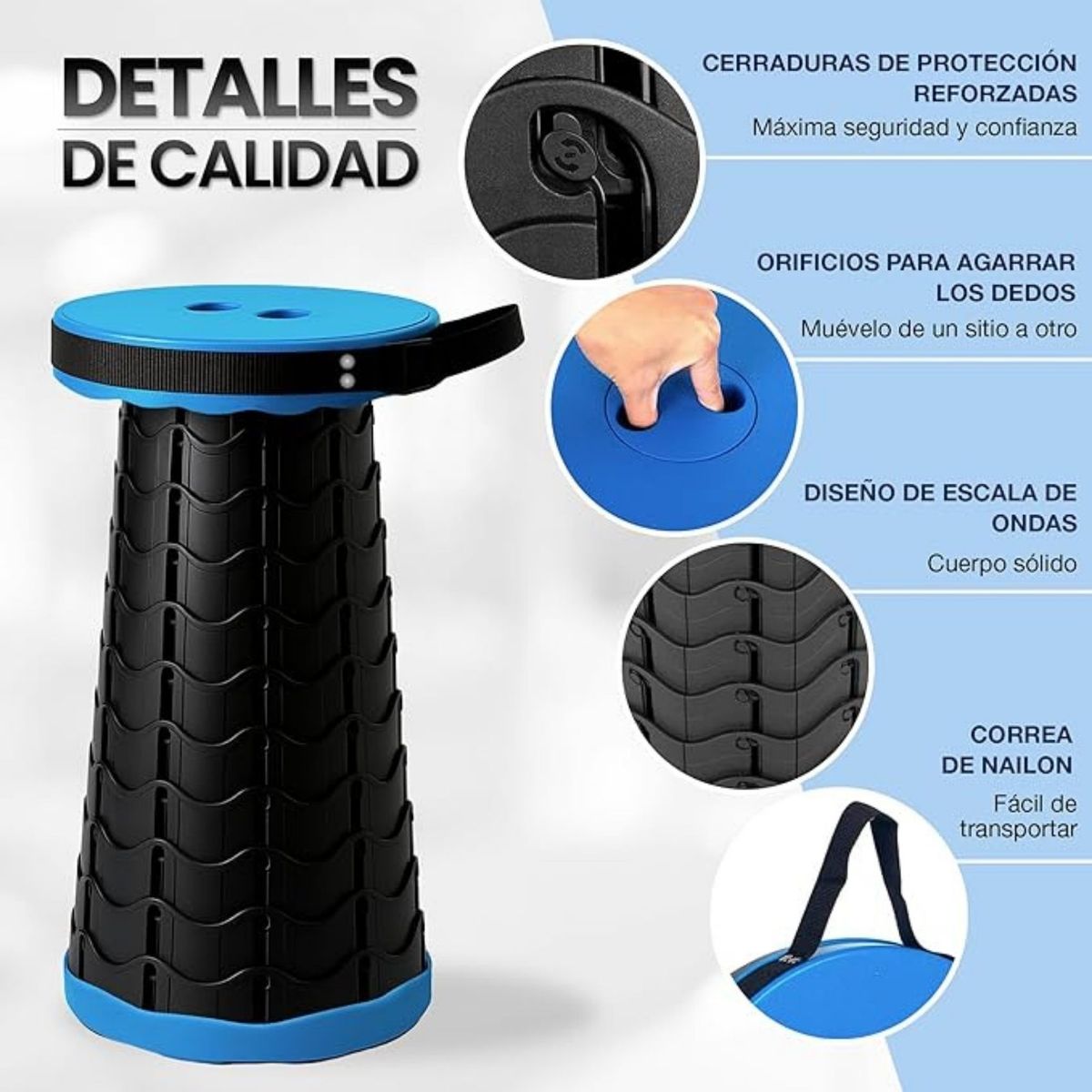 MOVI - Piso Plegable Multiuso portatil  altura ajustable