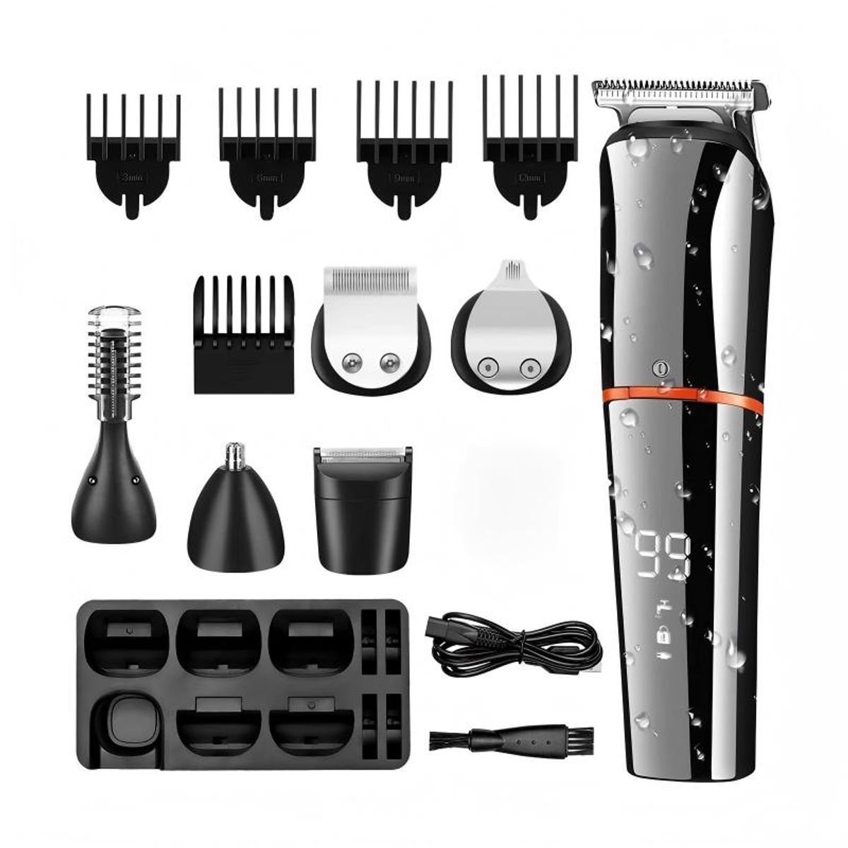 UMEXUS - Afeitadora Electrica Maquina Afeitar Corporal 6-en-1